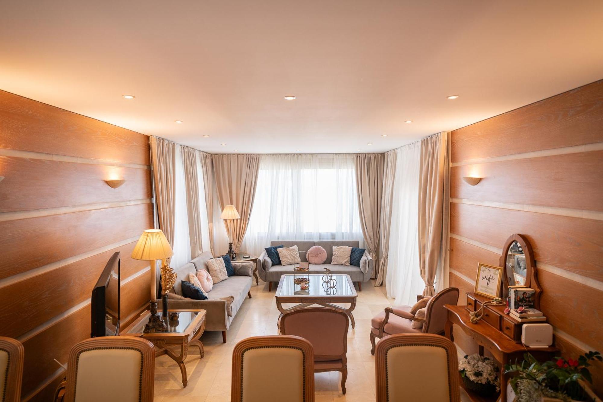Quattro Beachfront Sea View Ap 4 ลาร์นาคา ภายนอก รูปภาพ